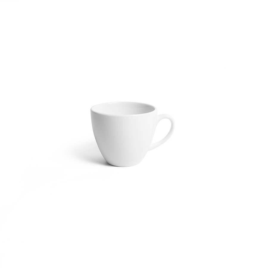 Creme Monet Vitrified Porcelain White Cup 34cl 12oz