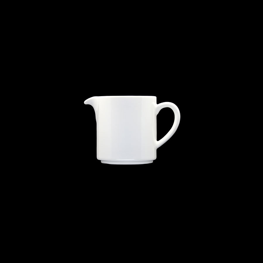 Creme Monet Vitrified Porcelain White Jug 15cl 5oz