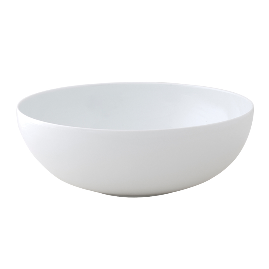 Ariane Style Vitrified Porcelain White Round Coupe Bowl 20cm