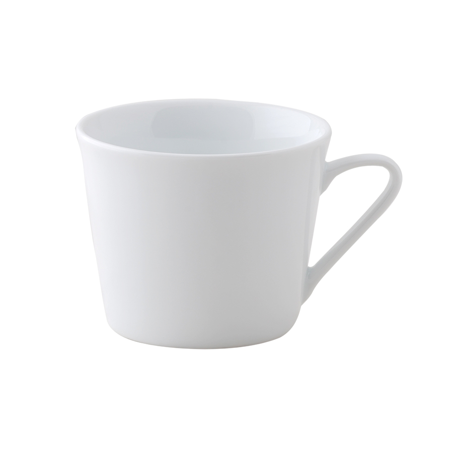 Ariane Style Vitrified Porcelain White Cup 20cl