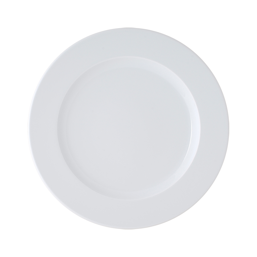 Ariane Brasserie Vitrified Porcelain White Round Plate 15cm