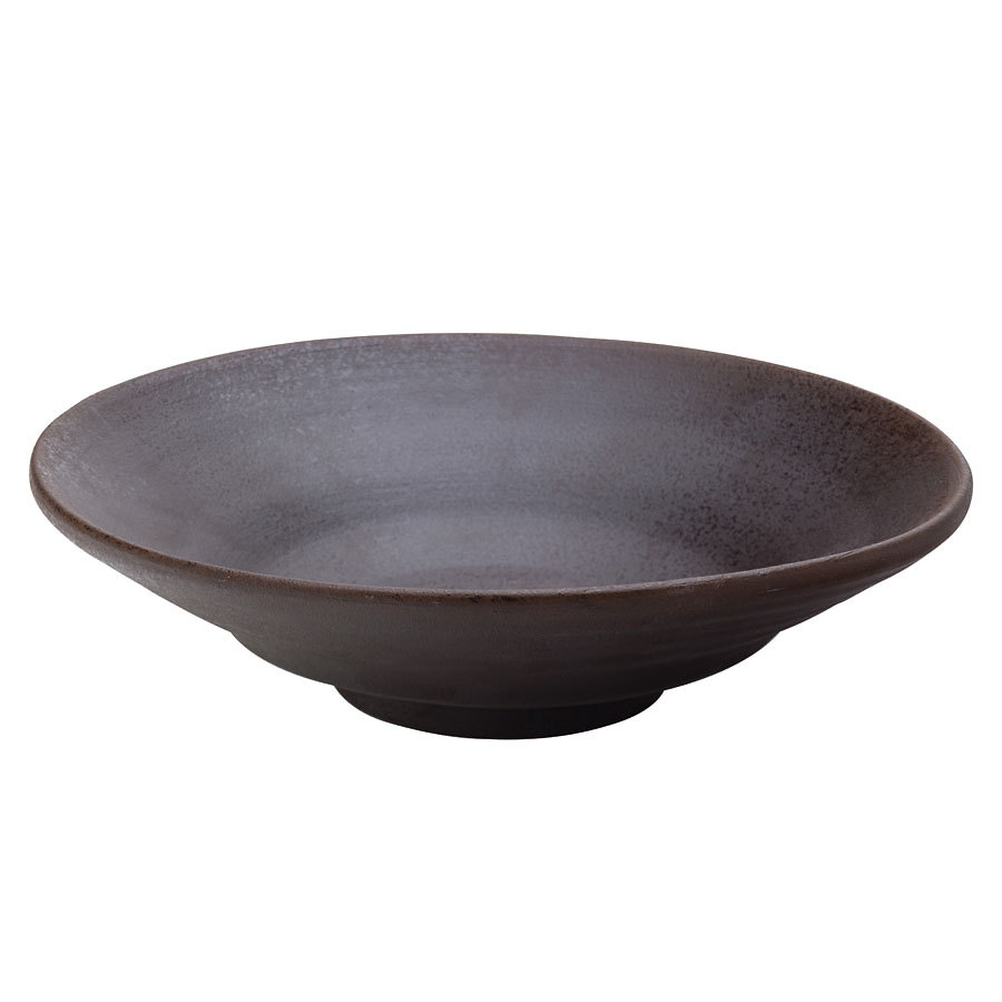 Utopia Fuji Terracotta Brown Round Bowl 22.5cm 9 Inch 91cl 32oz