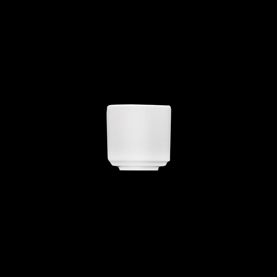 Creme Monet Vitrified Porcelain White Egg Cup