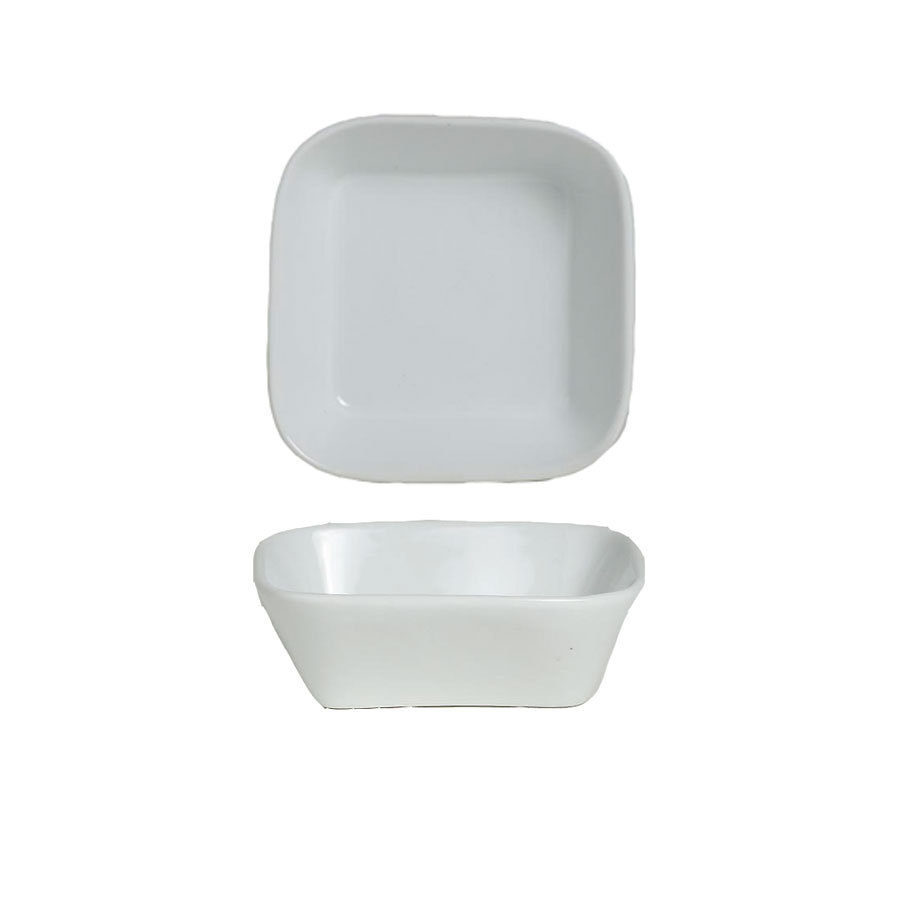 Steelite Varick Vitrified Porcelain White Square Ramekin 5.1cm 2.2cl