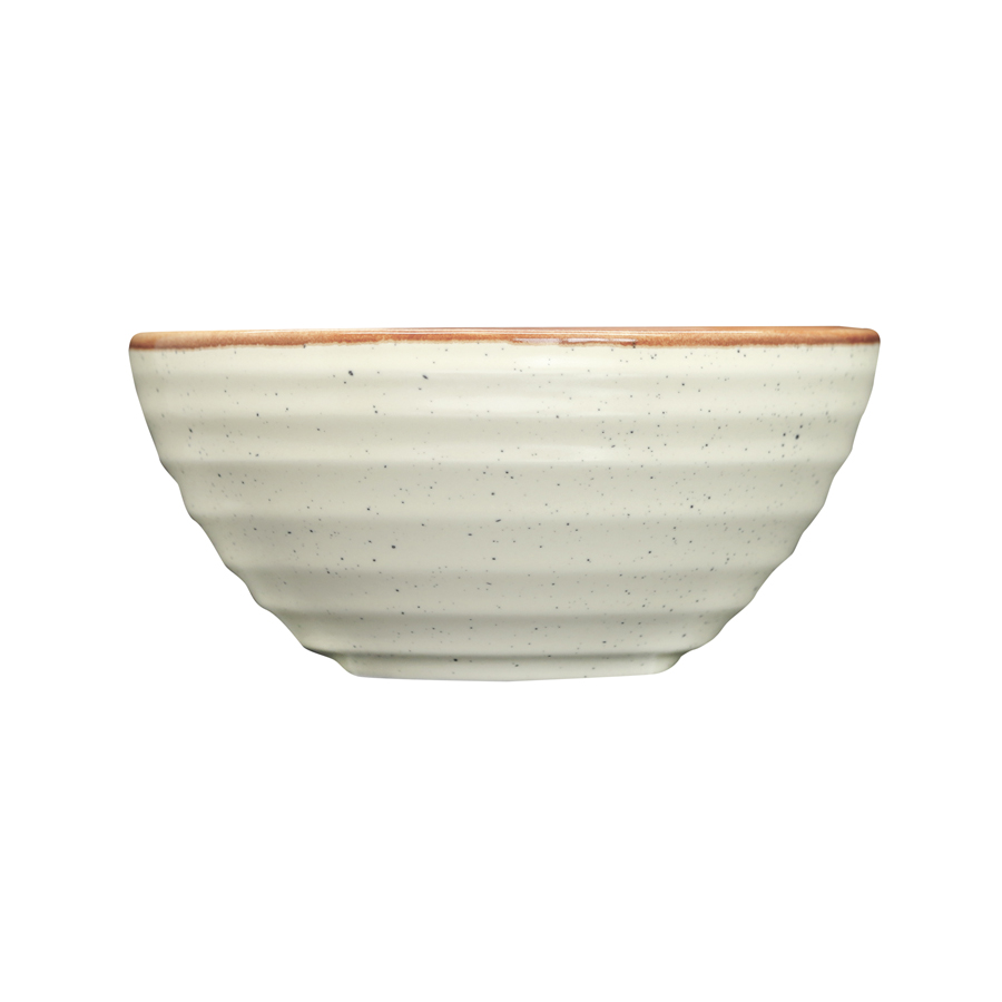 Artisan Coast Vitrified Fine China Cream Round Side Bowl 14cm
