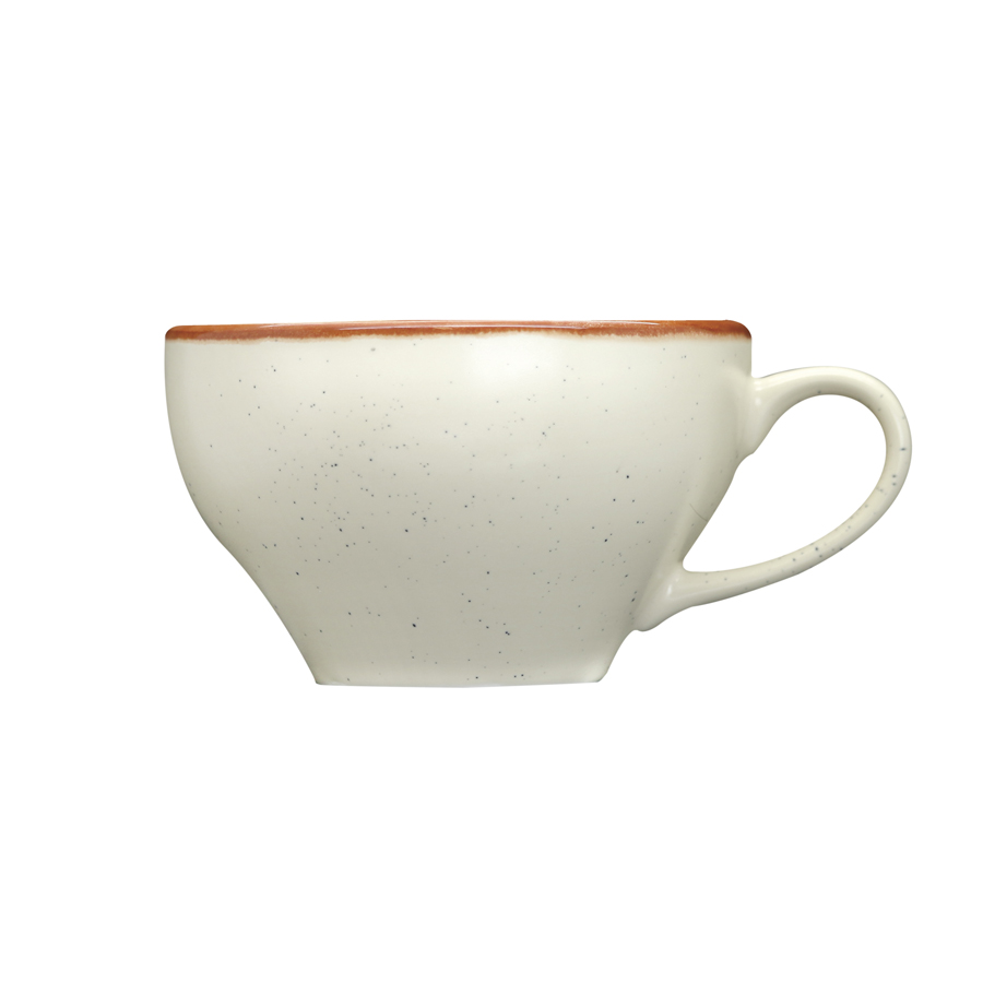 Artisan Coast Vitrified Fine China Cream Cappucinno Cup 30cl