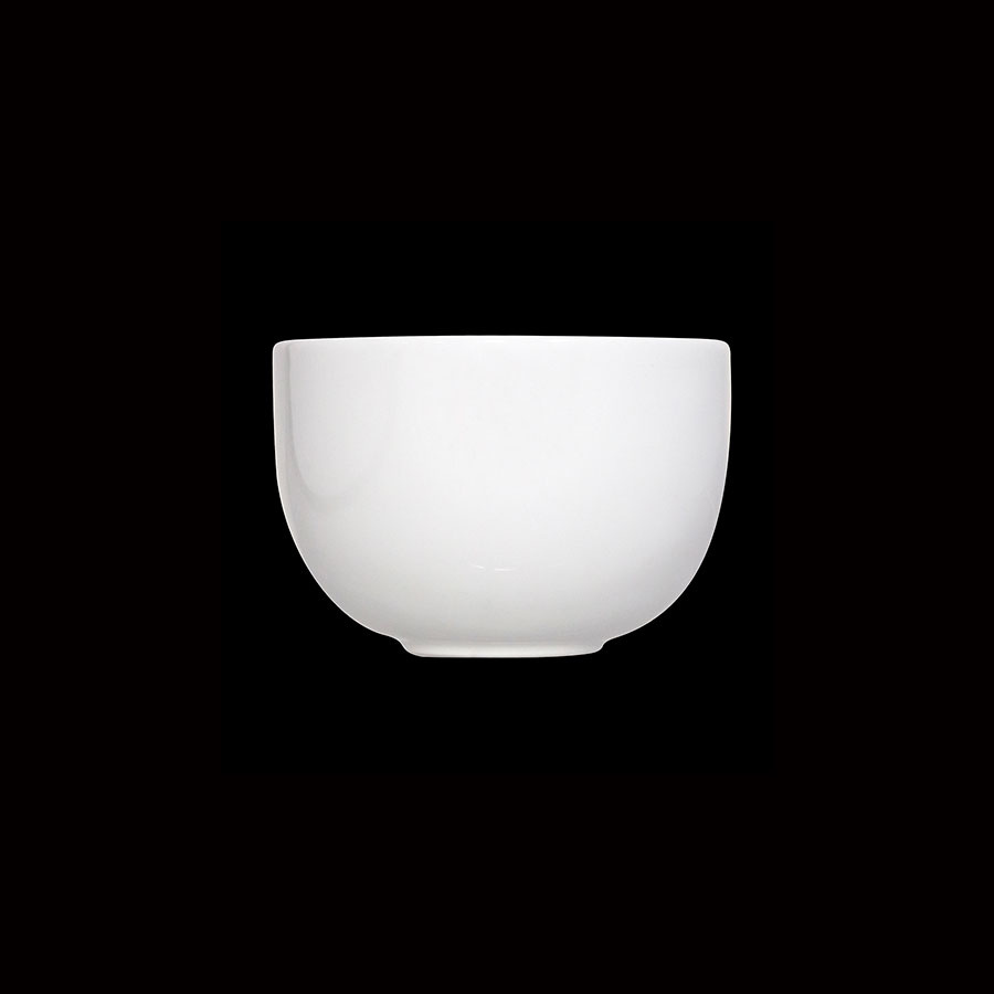 Creme Monet Vitrified Porcelain White Round Open Sugar Bowl 23cl 8oz