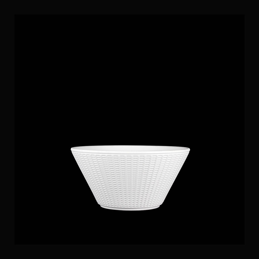 Steelite Willow Vitrified Porcelain White Round Bowl 13cm 5 1/4 Inch 17oz