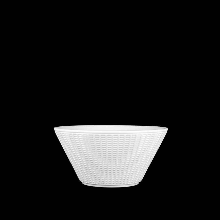 Steelite Willow Vitrified Porcelain White RoundBowl 16.5cm 6 1/2 Inch