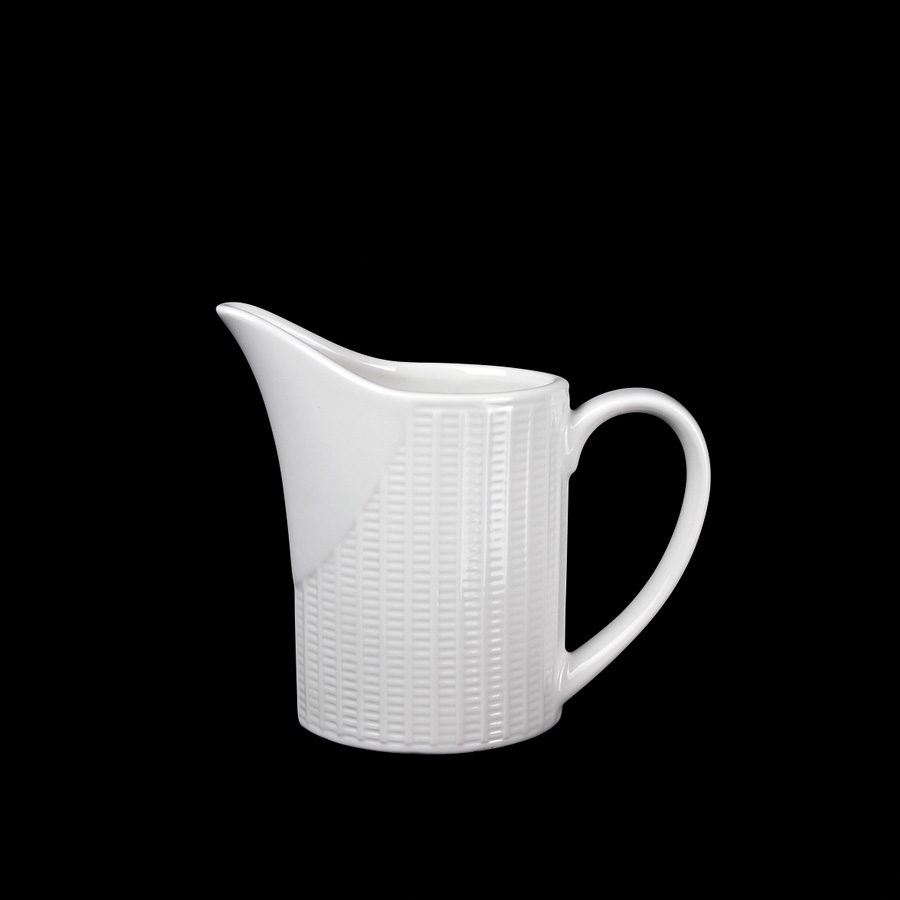 Steelite Willow Vitrified Porcelain White Jug 14.25cl 5oz