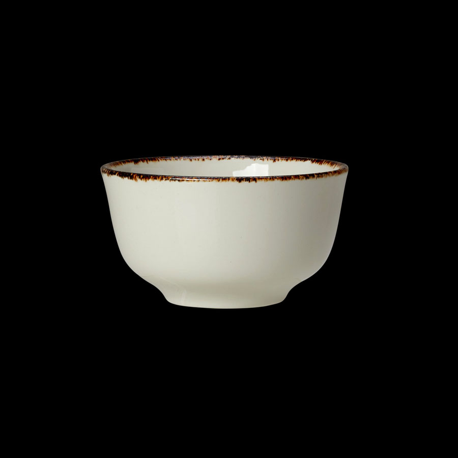 Steelite Brown Dapple Vitrified Porcelain Sugar Bouillon 22.75cl 8oz