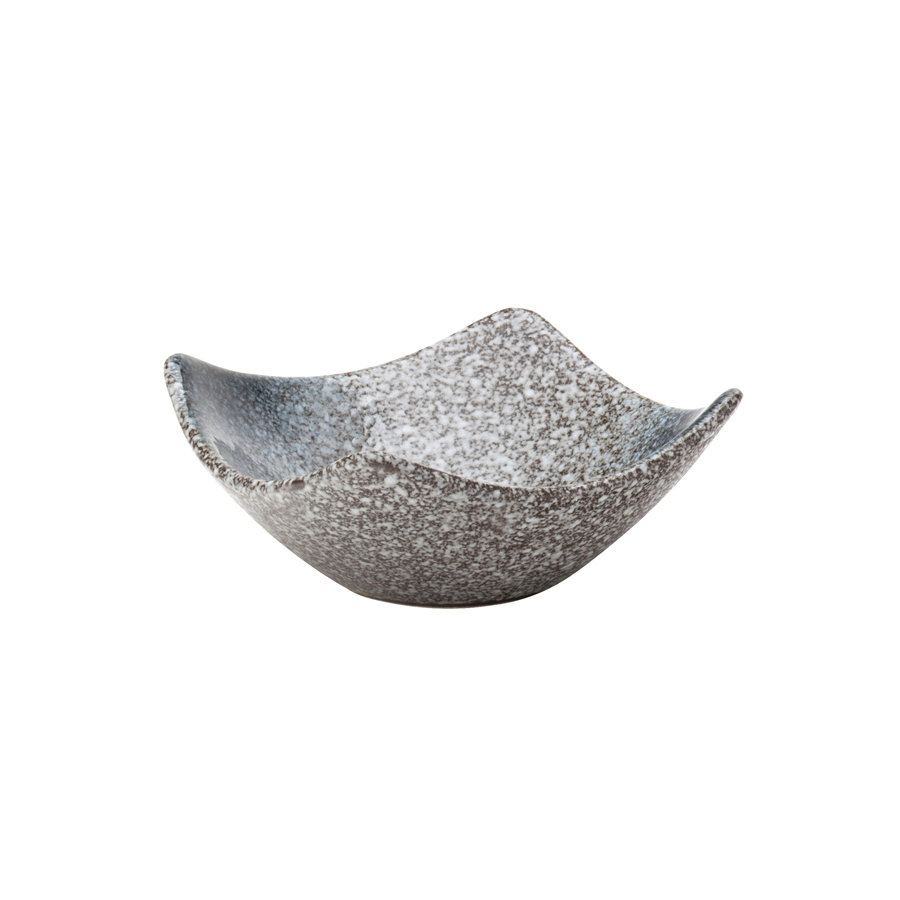 Utopia Tokyo Stoneware Grey Dip Plate 8cm 3 Inch