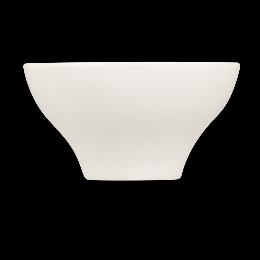 Creme Esprit Vitrified Porcelain White Round Side bowl 12cm