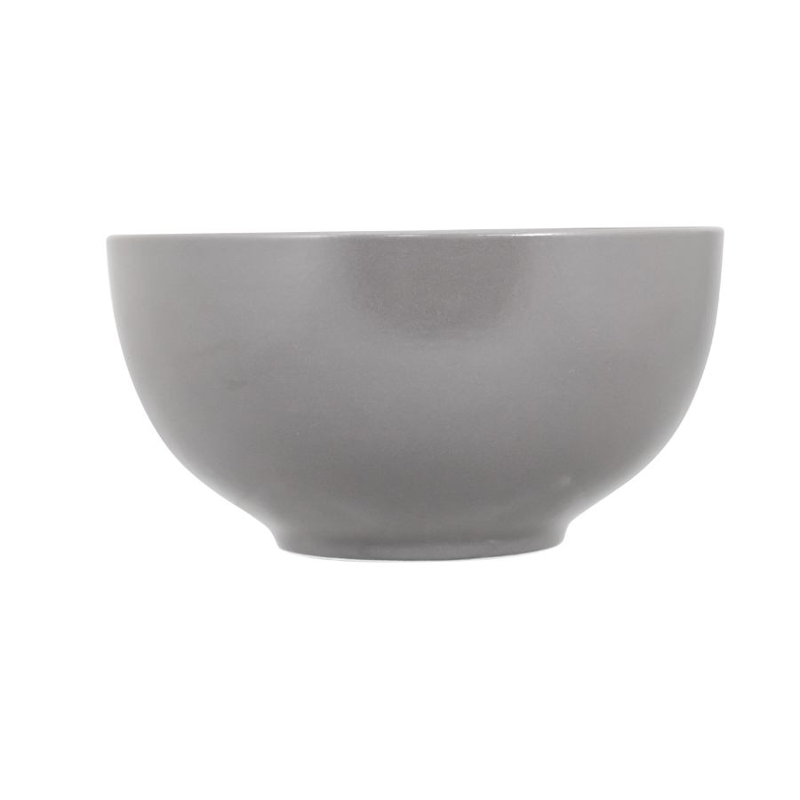 Creme Galerie Vitrified Porcelain Pebble Round Deep Buffet Bowl 23cm