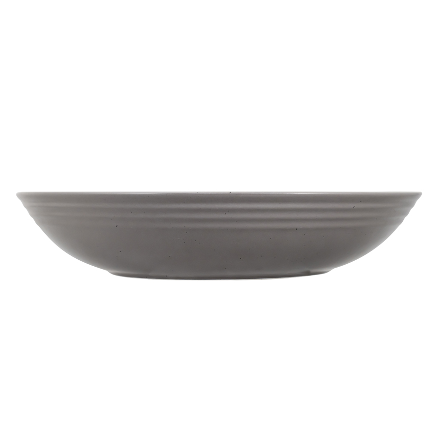 Creme Galerie Vitrified Porcelain Pebble Round XL Buffet Bowl 39cm