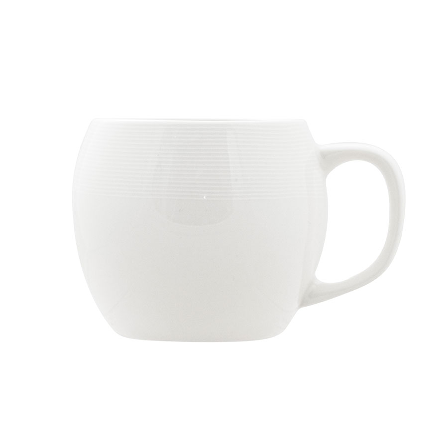 Creme Cezanne Vitrified Porcelain White Brighterkind Cuddle Mug 40cl 14oz