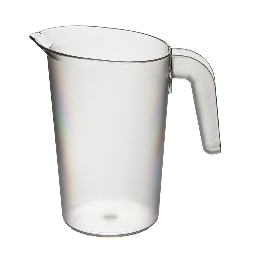 Harfield Polycarbonate Frosted Translucent Stacking Jug 1 Litre