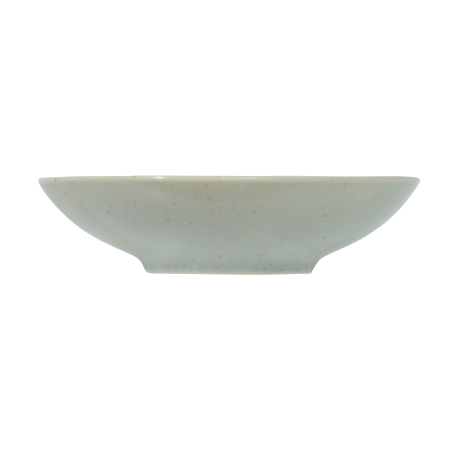 Artisan Serene Vitrified Stoneware Green Round Coupe Bowl 19cm