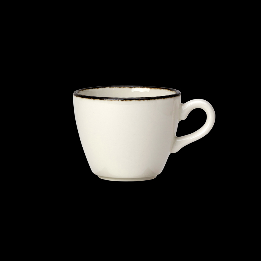 Steelite Charcoal Dapple Vitrifird Porcelain Cup 8.5cl 3oz
