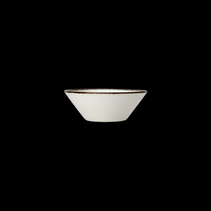 Steelite Charcoal Dapple Vitrifird Porcelain Round Essence Bowl 14cm 5½ Inch