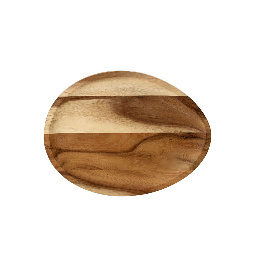 Creations Stage Acacia Wood Oval Platter 30x23cm
