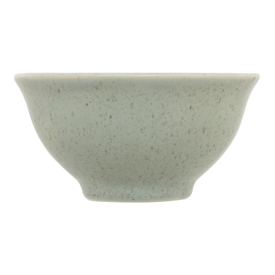 Artisan Serene Vitrified Stoneware Green Round Side Bowl 13.5cm