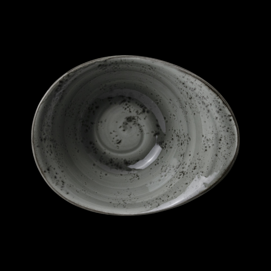 Steelite Urban Vitrified Porcelain Smoke Grey Round Bowl 18cm 39.5cl