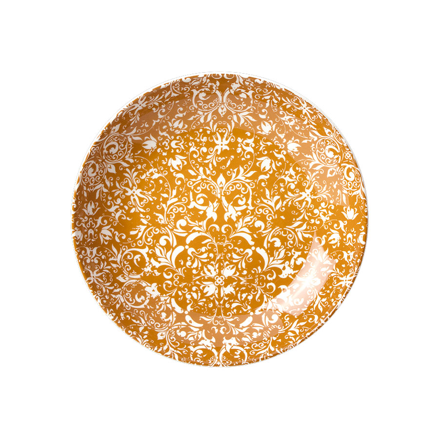 Steelite Ink Vitrified Porcelain Legacy Ginger Round Coupe Bowl 21.6cm
