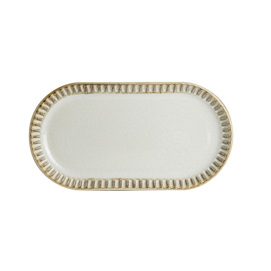 Robert Gordon Adelaide Porcelain Birch Oblong Tray 18.4x12.1cm