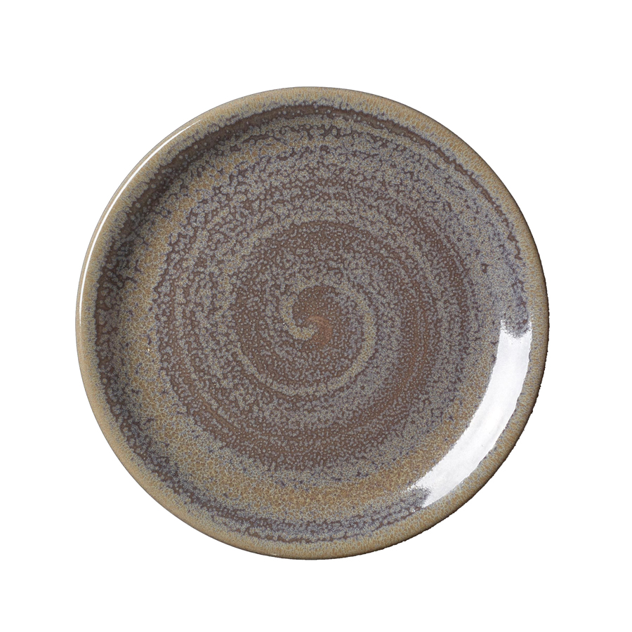 Steelite Revolution Vitrified Porcelain Granite Round Coupe Plate 15.25cm 6 Inch