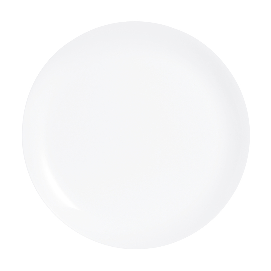 Arcoroc Evolutions Opal White Round Coupe Plate 27cm