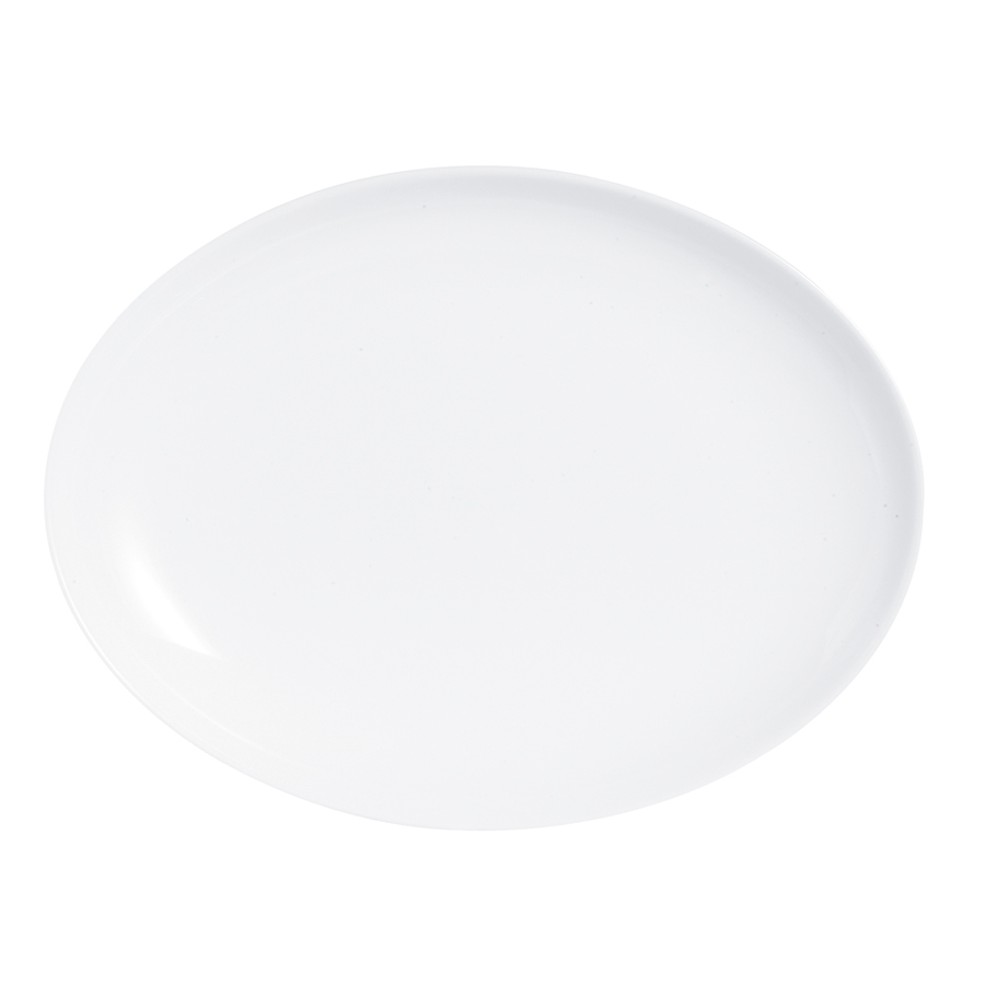 Arcoroc Evolutions Opal White Oval Platter 33cm