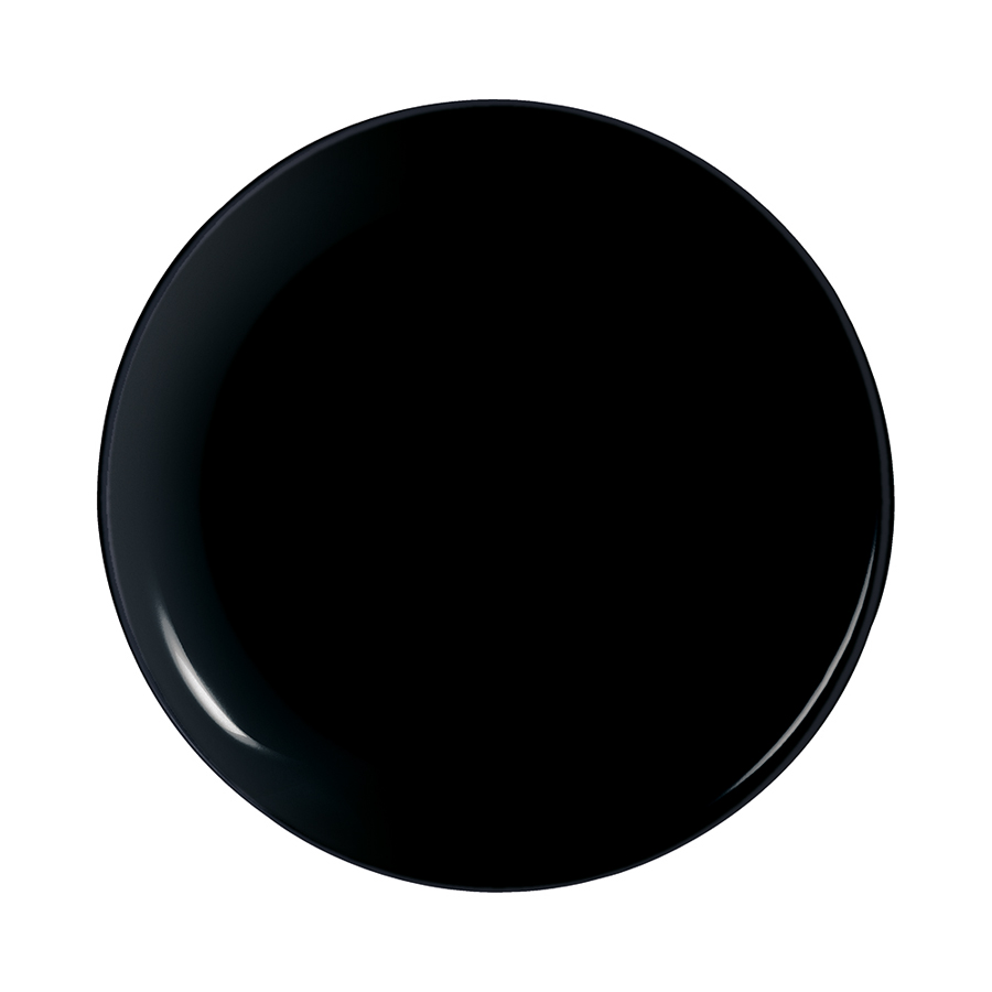 Arcoroc Evolutions Opal Black Round Pizza Plate 32cm