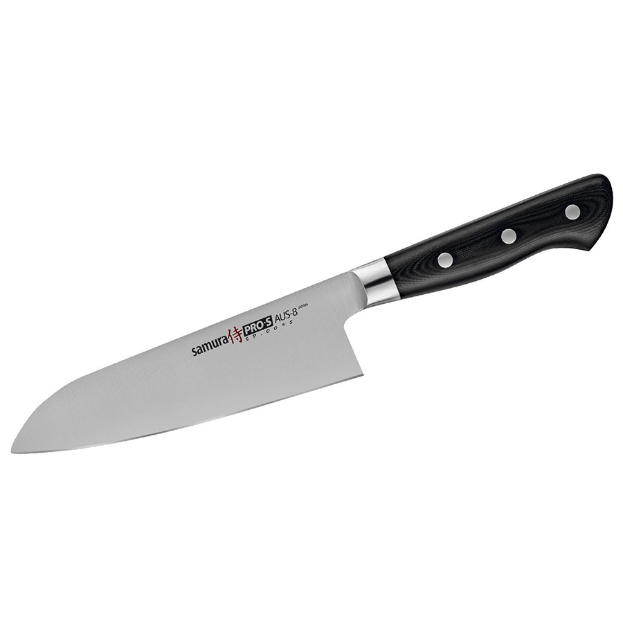 Samura Pro-S Santoku Knife 175mm 7in Blade