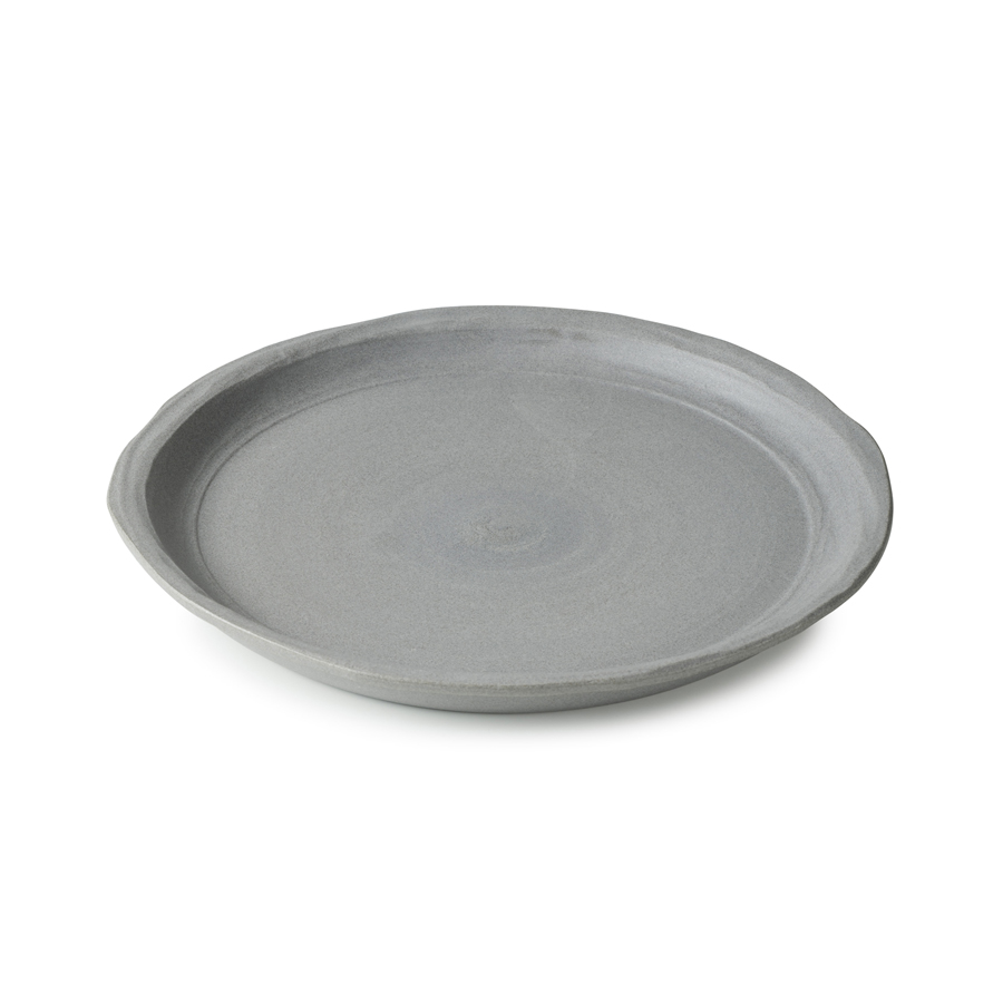 Revol No.W Ceramic Grey Recyclay Round Dinner Plate 23.5cm