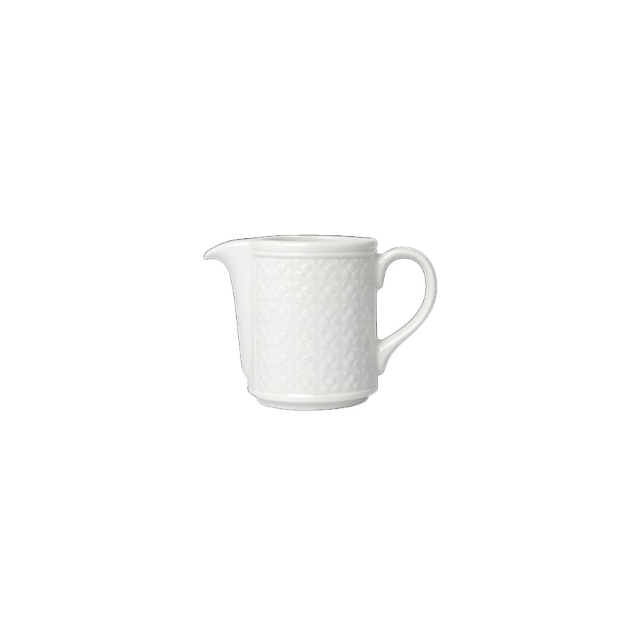 Steelite Bead Vitrified Porcelain White Jug Accent 14.25cl