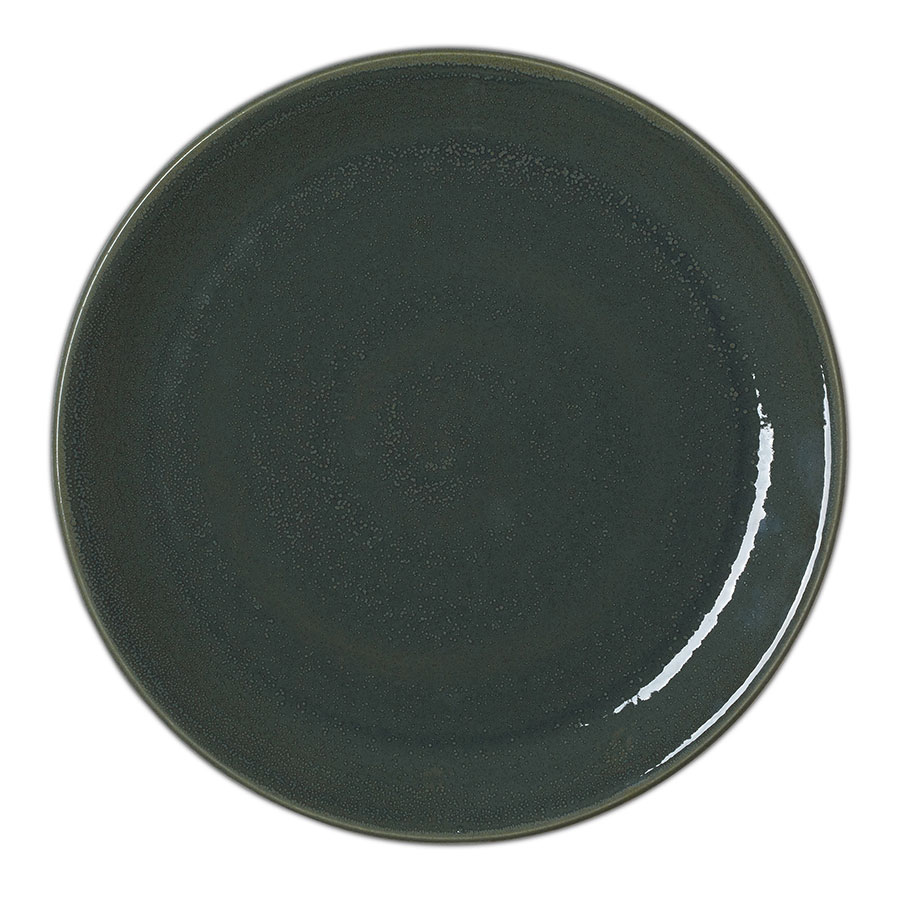 Steelite Revolution Vitrified Porcelain Jade Round Coupe Plate 28cm