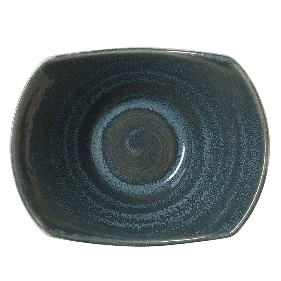 Steelite Revolution Vitrified Porcelain Jade Scoop Bowl 16.5cm
