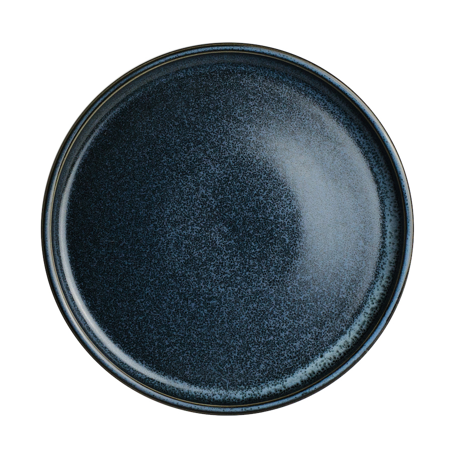 Robert Gordon Potter's Collection Porcelain Storm Round Stacking Plate 23cm