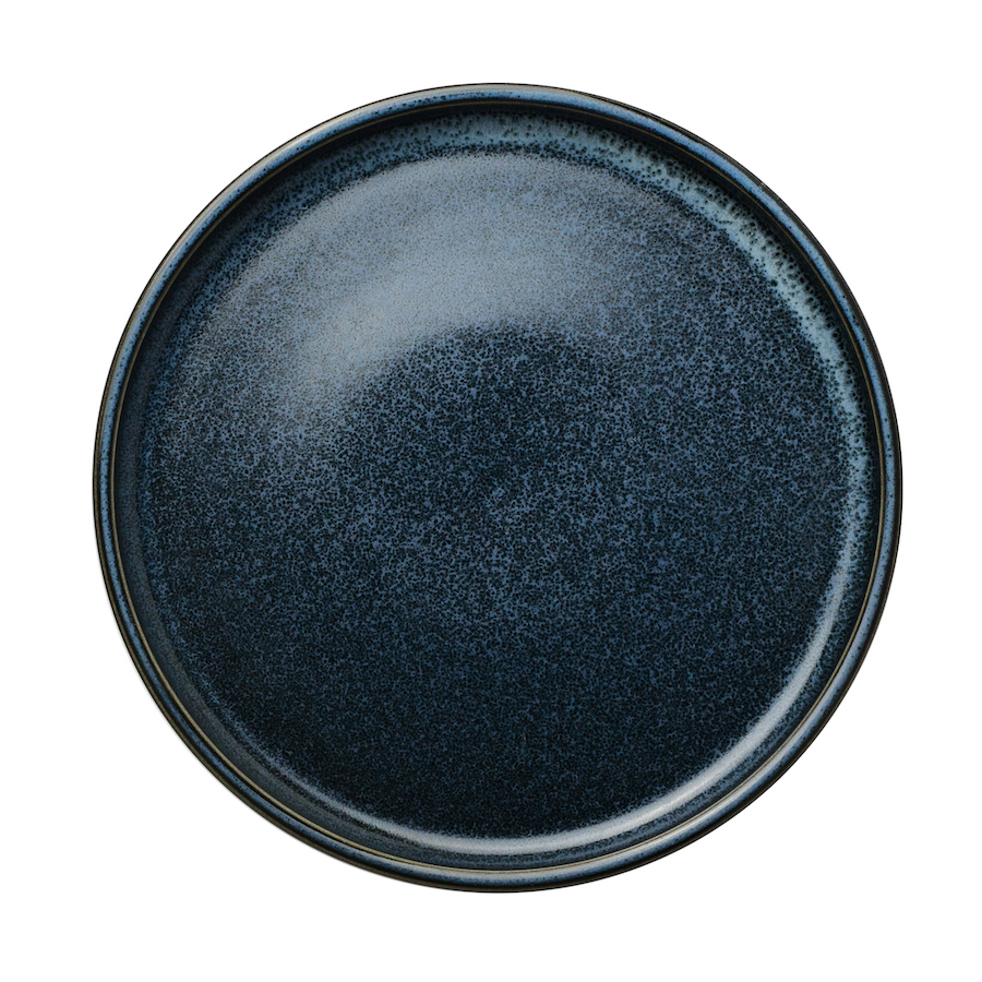 Robert Gordon Potter's Collection Porcelain Storm Round Stacking Plate 16cm