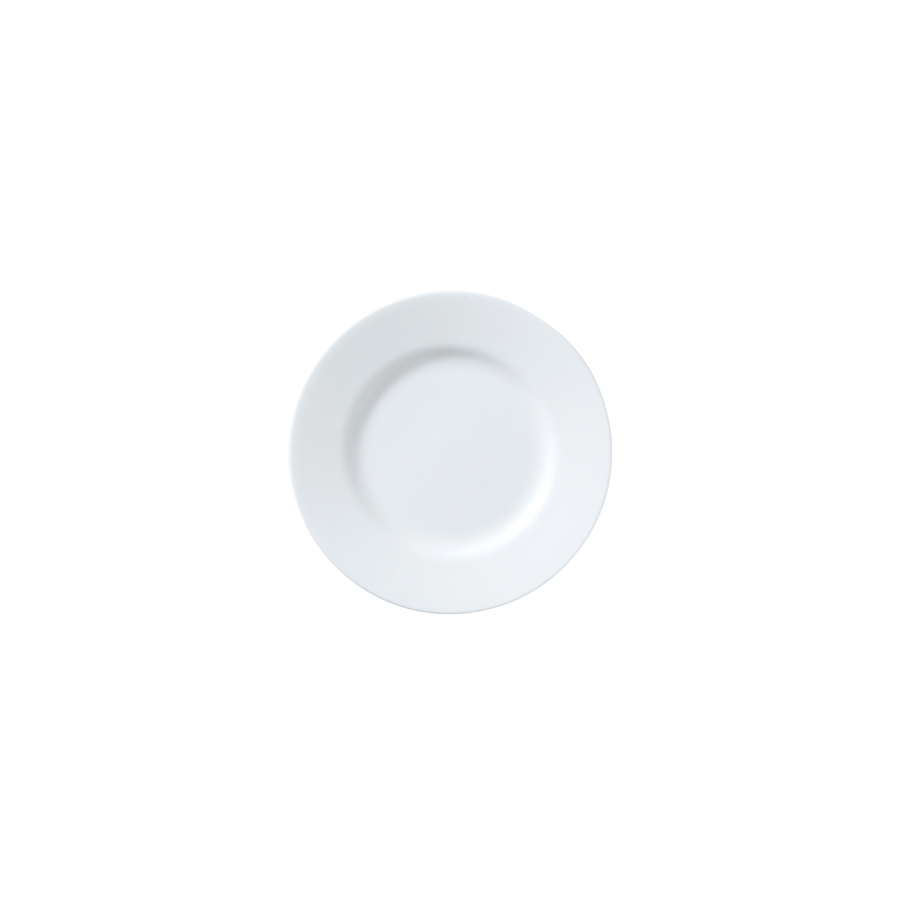 William Edwards Classic White Bone China Round Plate 15cm