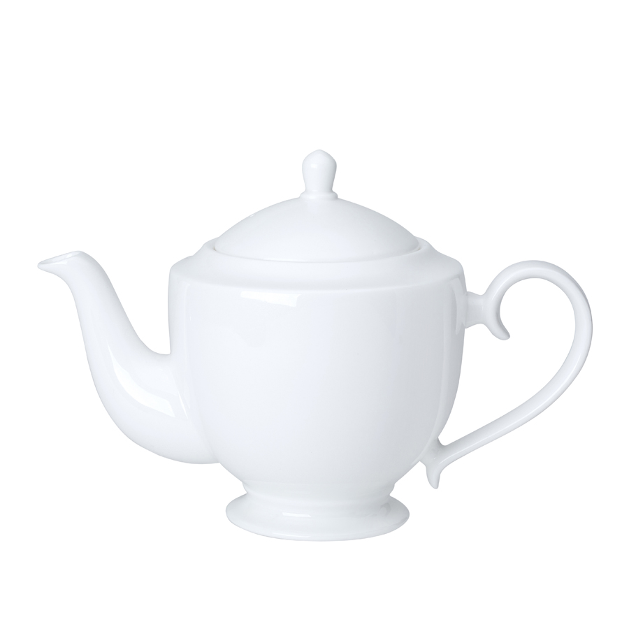 William Edwards Classic White Bone China 4 Cup Teapot 80cl 28oz