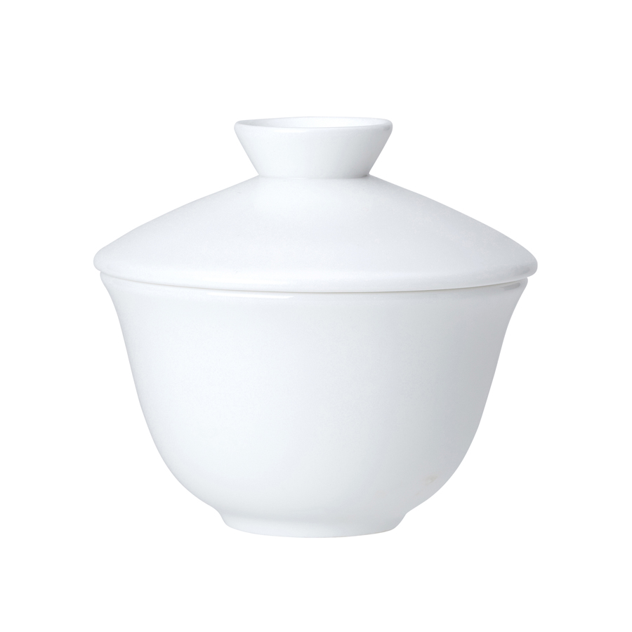 William Edwards Asian Bone China White Oriental Cup 16cl 5.5oz