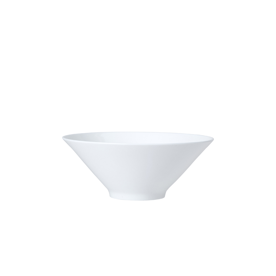 William Edwards Snipe Deco Bone China White Round Bowl 16cm