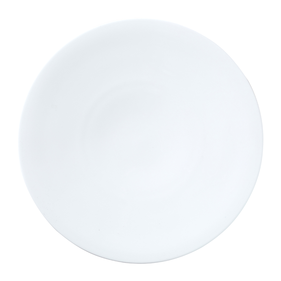 William Edwards Snipe Deco Bone China White Round Plate 31cm