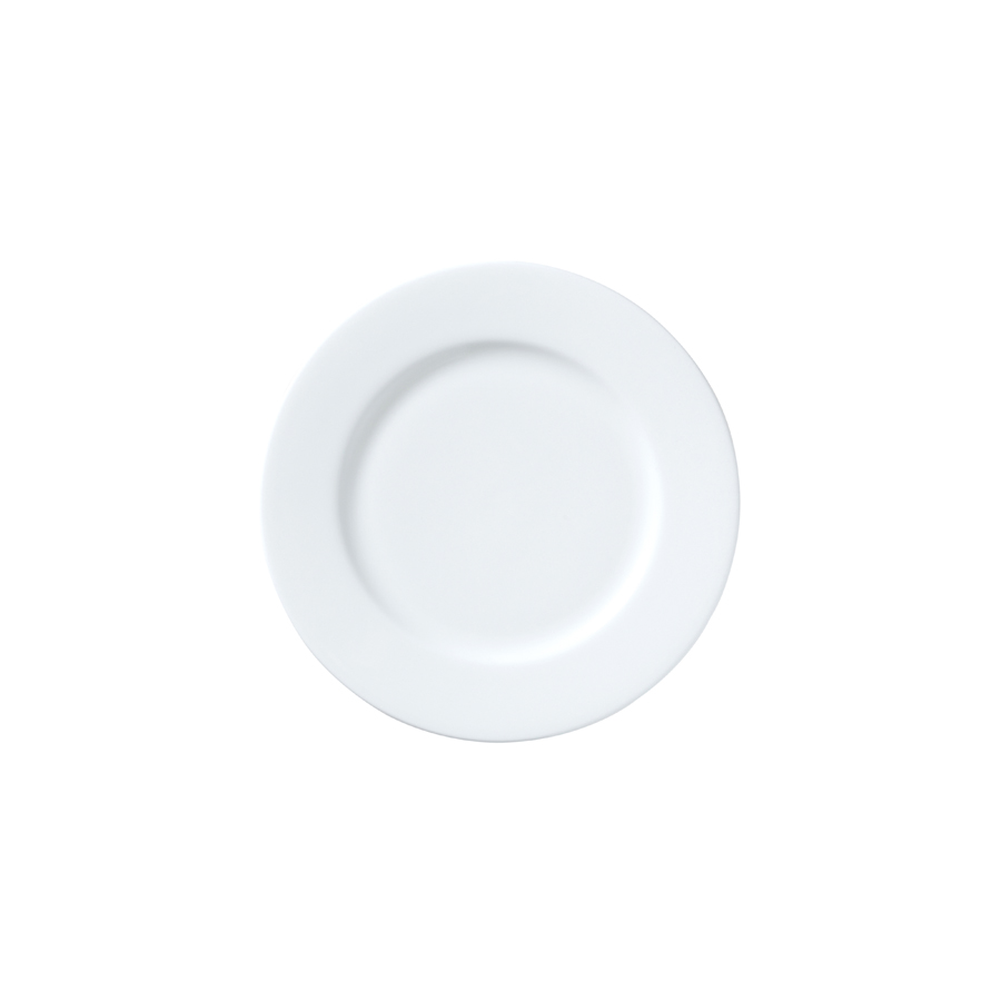 William Edwards Classic White Bone China Round Plate 16.8cm