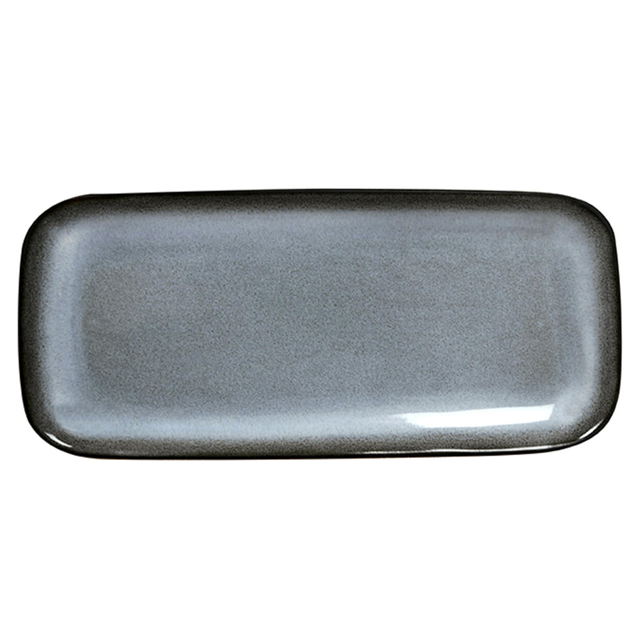 Jars Tourron Stoneware Ecorce Rectangular Plate 33x15cm