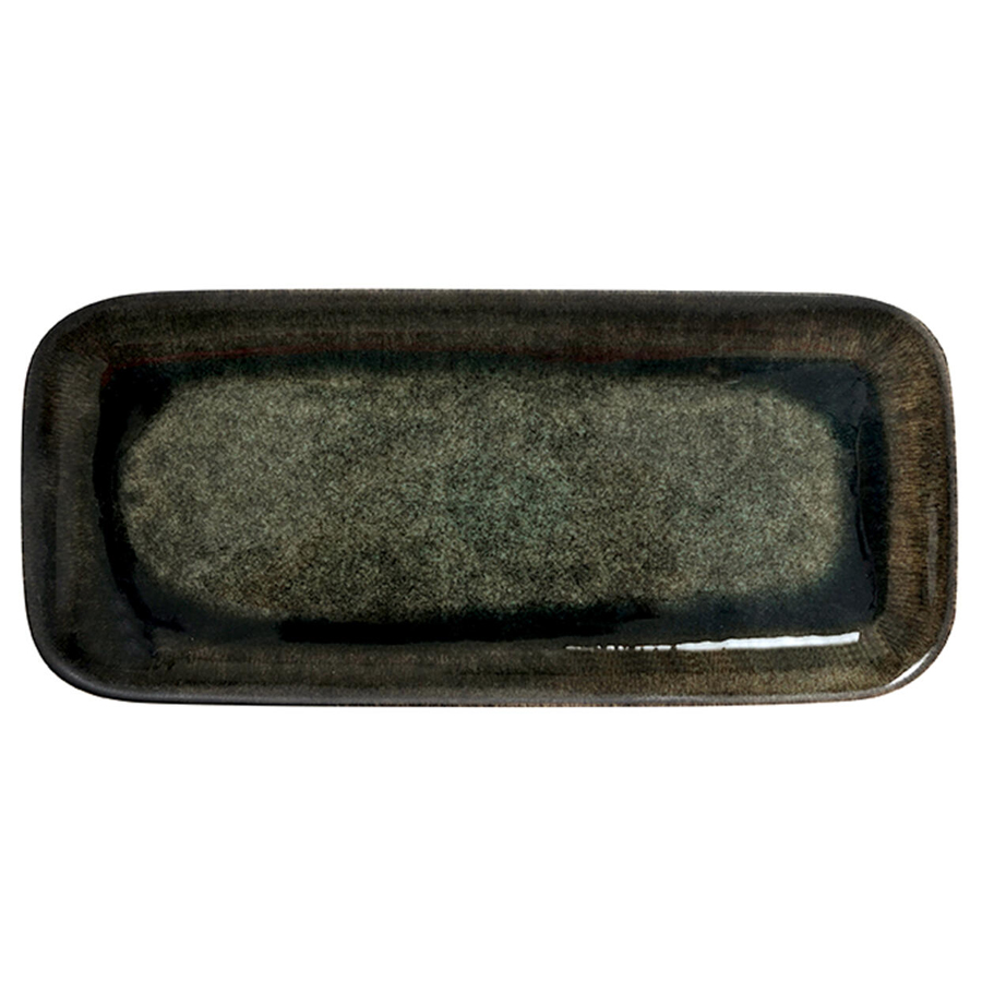 Jars Tourron Stoneware Samoa Rectangular Plate 33x15cm