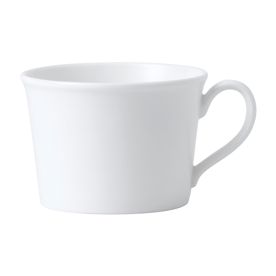 Wedgwood Connaught Bone China White Delphi Teacup 20cl 7oz
