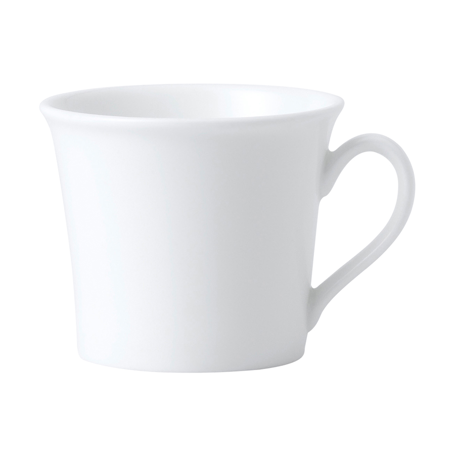 Wedgwood Connaught Bone China White Delphi Coffee Cup 8cl 3oz